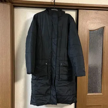 TIGORA 블랙 롱 코트 여성용 심플 M