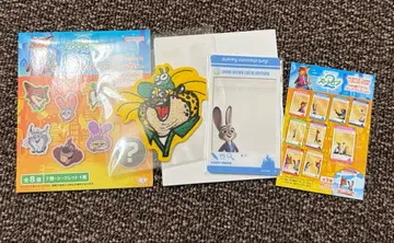 주토피아 와펜 스티커 크로우 하우저 SNS풍 아크릴 카드 컬렉션