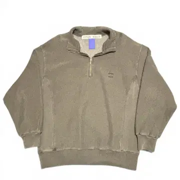 [ CITEN ] 시텐 휴지 리버스 하프 지퍼 맨투맨 트레이닝복