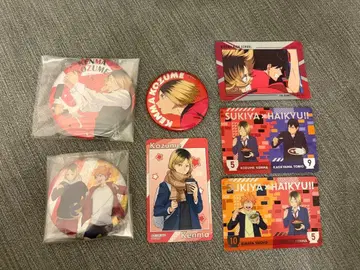 하이큐 여우 손톱 연마 굿즈 세트