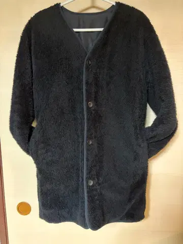 퀼팅 보아 리버서블 자켓 블랙