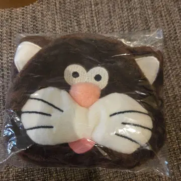 어리둥절 페이스 파우치 혀 낼름 고양이 가챠가챠