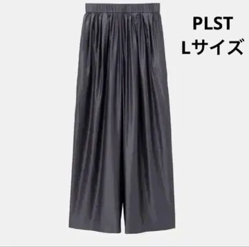 PLST 개더 풀렝스 이지 팬츠