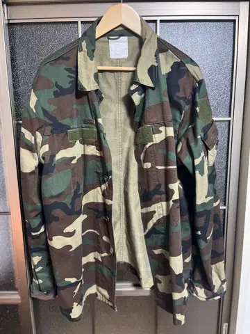 카모플라쥬 밀리터리 자켓