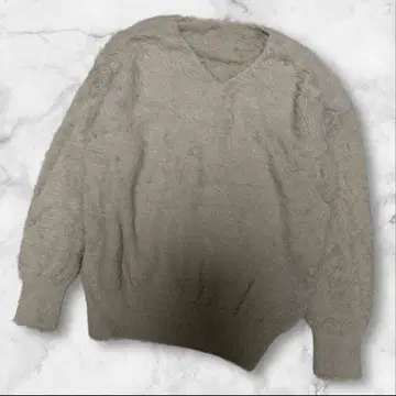 새상품급 BARNYARDSTORM 밴야드 스톰 플러피 2WAY 니트