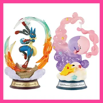 리멘트 흔들리는 포켓몬의 한때 피카츄 후딘 메가 루카리오