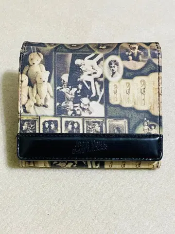 고티에 이단 접이식 지갑