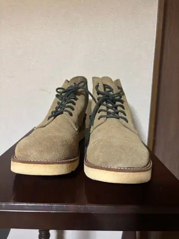 슬로우웨어 라이온 스웨이드 부츠