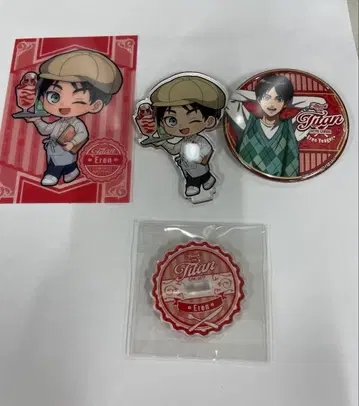 엘렌 아크릴 스탠드 캔뱃지 진격의 거인 선샤인 프린스 호텔