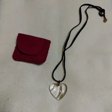 Baccarat 크리스탈 하트 목걸이