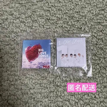 M!LK 스퀘어 캔뱃지