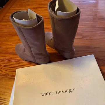 부츠 Water massage 24.5cm 새상품급