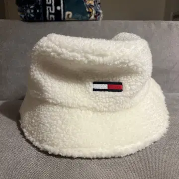 TOMMY JEANS 플리스 버킷 햇 M