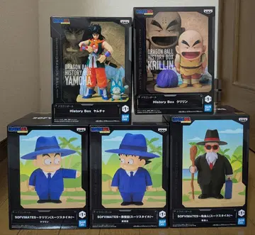 드래곤볼 피규어 소프트 비닐 메이츠 히스토리 박스 5개 묶음 판매