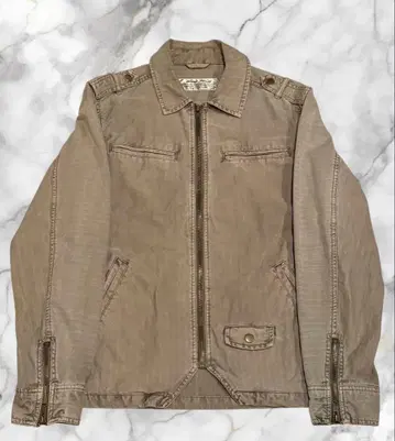 카키 밀리터리 자켓