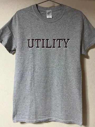 CORONA UTILITY 그레이 T셔츠