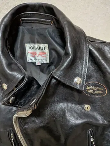 베지카우 루이스 레더 391 타이트 핏 라이트닝 사이즈 40