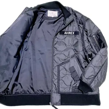 [ 새상품급 ] 아비렉스 다운 자켓 U.S ARMY 퀼팅 4L
