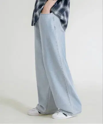 LEMAIN SECOND 데님 팬츠 라이트 블루