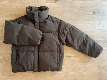 UNIQLO U 패디드 볼륨 자켓 L 올리브