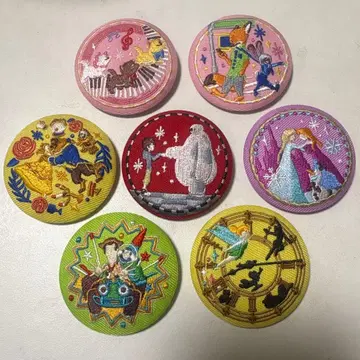 디즈니 자수 캔뱃지