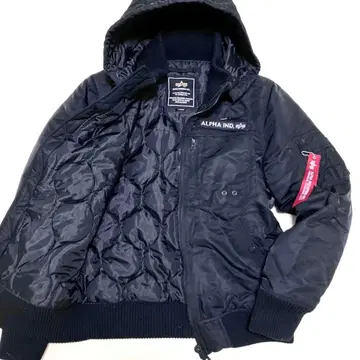 [ 새상품급 ] 알파 인더스트리 MA-1 플라이트 자켓 후드 탈착