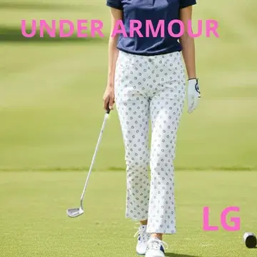 [ 새상품급/LG ] 언더아머 골프웨어 올 패턴 플레어 팬츠