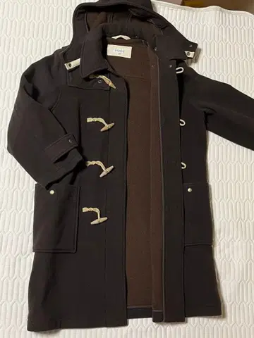 폴 스미스 런던 더플 코트 다크 브라운 M