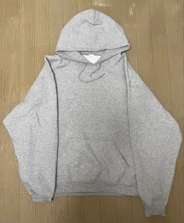 fruit of the room 후드티 그레이 속기모