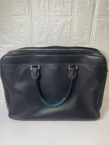 폴스미스 블랙 가죽 비즈니스 백