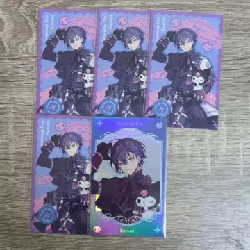 니지산지 코야나기 로우 산리오 사진풍 카드 Dytica 폴라로이드