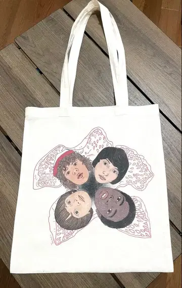 기묘한 이야기 토트백