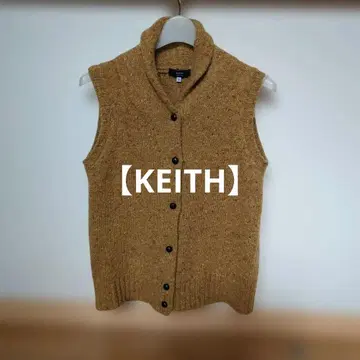 [ KEITH ] 카라 부착 베스트