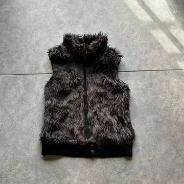 archive grunge fur best y2k black