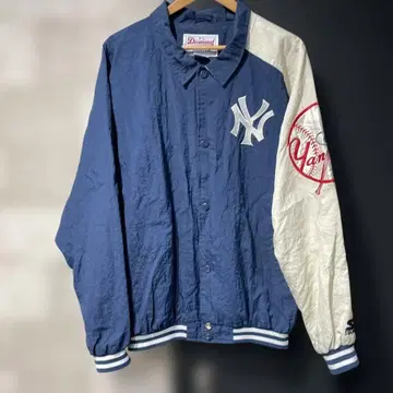 90s STARTER 양키스 바시티 자켓 XL