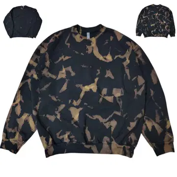 damagedone 로스앤젤레스 어패럴 14oz 타이다이 염색 맨투맨