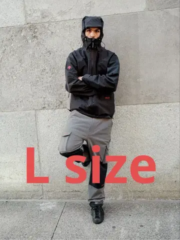 DESCENTE x JJJJound 하드쉘 후드티