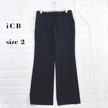 iCB 네이비 슬랙스 사이즈 2 w60~62