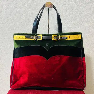 레어 로베르타 디 카메리노 핸드백 벨로아 바곤기