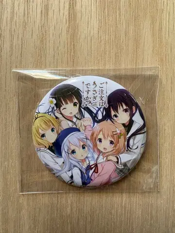 레어 주문은 토끼입니까? 캔뱃지 치노 코코아 리제 치야 샤로 원작 그림