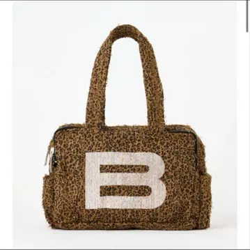 BEEDEN MINI B 로고 백 레오파드 LEO