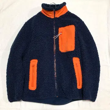 [ 유니클로 ] 방풍 보아 플리스 자켓 지퍼 포켓 풀 집업 M