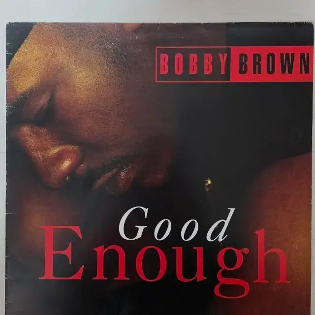 바비 브라운 Good Enough 싱글앨범 MCA수입반. 민트급.