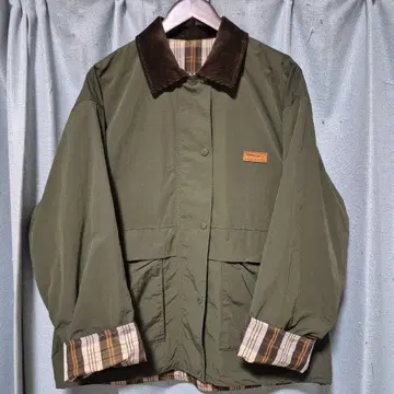 프릭스스토어 리버서블 헌팅 체크 블루종 프리 사이즈