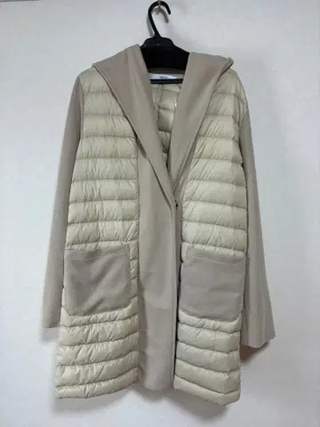 VICKY 비키 다운 코트 리브 절개 다운 자켓 1