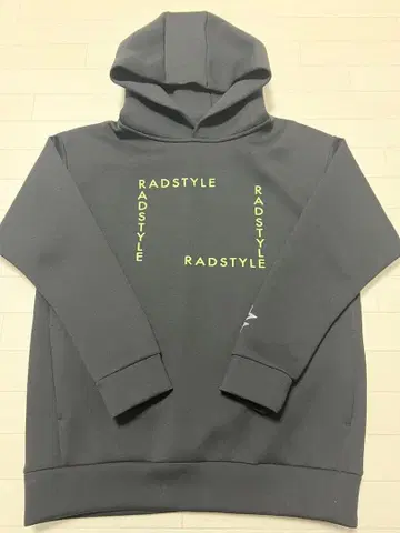 RADSTYLE 9.3oz 종이상자 후드티 블랙 타카하시 유스케