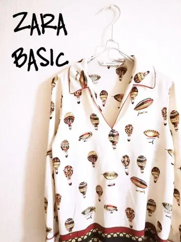 D222216 ZARA BASIC 올 패턴 스키퍼 셔츠