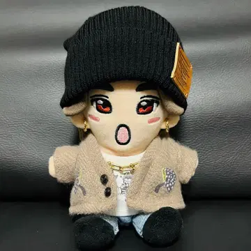 인형 의류 가디건 (베이지)