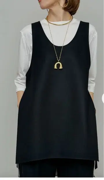 치에코 플러스 flannel tank vest