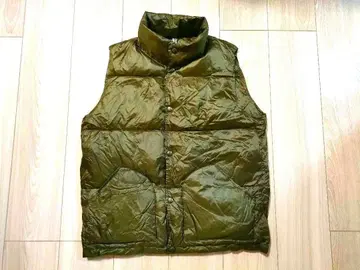 BEAMSPLUS SIERRADESIGNS 패커블 다운 베스트 올리브